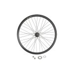 Roue arri�re fixie velox 550 700c flip / flop noir � axe plein (28mm)