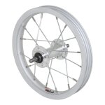 Roue avant vlo city 12   axe plein et freinage sur jante