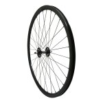 Roue avant v�lo de piste / fixie noire (30mm)
