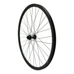 Roue avant vlo de route et cyclocross 700  disque, noire