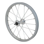 Roue avant de vtt 16  en aluminium avec axe plein 9x100mm (vendu sans