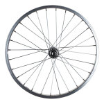 Roue avant vtt 20 velox patins (9x100) argent
