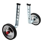 Roues stabilisatrices vlo newton c1 en acier chrom (12  - 20 )