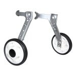 Roues stabilisatrices vlo en plastique blanc (12  - 20 )
