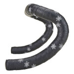 Ruban de cintre supacaz super sticky kush galaxy noir / blanc + bouchons