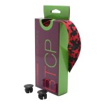 Ruban de guidon v�lo bikeribbon cork plus noir / rouge