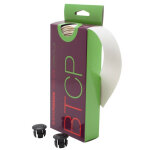 Ruban de guidon vlo bikeribbon cork plus sans lige blanc