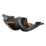 Sabot moteur acerbis noir / orange - gasgas 250 mcf 21 - 23