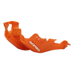 Sabot moteur acerbis noir / orange - ktm 250 / 300 exc 20 - 23