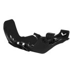 Sabot moteur polisport fortress en phd noir + protection de biellette