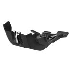Sabot moteur polisport fortress en phd noir + protection de biellette