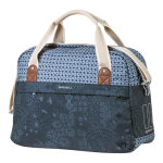 Sac  main basil bohme bleu indigo pour porte bagage vlo 18l