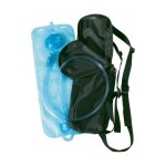 Sac nylon avec poche � eau shot noir
