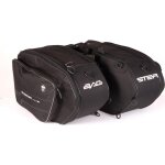 Sacoches cavali�res bagster vector noir / acier