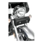 Sacoche de fourche willie & max cuir synth�tique noir fermeture par 1