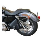 Sacoche gauche de bras oscillant sportster 86 - 20 willie & max sangle b