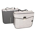 Sacoches lat�rales arri�re v�lo sporfabric s17 gris (fixation croch