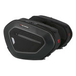 Sacoches lat�rales sw - motech pro blaze noires / grises harley davidson