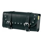 Sacoche � outils willie & max cuir synth�tique noir finition clout�