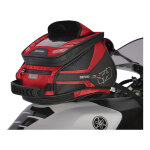 Sacoche de rservoir / selle oxford m4r rouge 4l