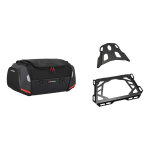 Sacoche de selle sw - motech rackpack + porte - bagages + extension ktm 25