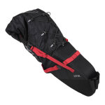Sacoche de selle vlo zfal z - adventure r17 noire / rouge 17l