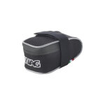 Sacoche de selle wag corsa cordura noire et insert reflex Sacoche de selle wag corsa cordura noire et insert reflex