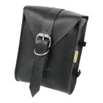 Sacoche de sissybar willie & max simple sangle chrome cuir synth�tiqu