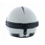 Sangle en cuir noir chaft