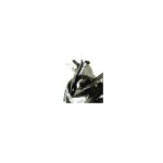 Saute - vent bullster haute protection 34, 5 cm fum� noir kawasaki z1000