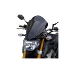 Saute - vent bullster haute protection 41 cm fum� gris yamaha mt - 09 13 -