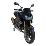 Saute - vent ermax haute protection 34 cm kawasaki z 1000 07 - 09 gris sat
