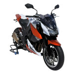 Saute - vent ermax haute protection 37 cm kawasaki z 1000 10 - 13 gris sat