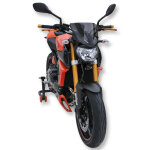 Saute - vent ermax sport 25 cm yamaha mt - 09 14 - 16 noir fonc� opaque