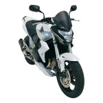 Saute - vent ermax sport 29 cm honda cb 600 hornet 11 - 13 noir fonc�
