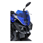 Saute - vent ermax sport 29 cm yamaha mt - 10 16 - 21 noir satin opaque