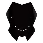 Saute - vent ermax sport 33 cm kawasaki z 650 20 - 25 noir fonc� opaque