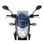 Saute - vent fabbri gen - x honda nc 700 s 12 - 13 fum� clair