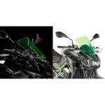 Saute vent givi lime kawasaki z900 17 - 18 vert transparent