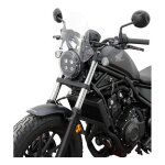 Saute - vent mra sport nsp transparent honda cmx 500 rebel 20 - 24