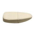 Selle biplace beige pour peugeot / mbk / motobecane