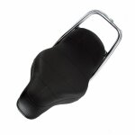 Selle chopper peugeot 103 noire avec dosseret chrom�
