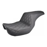 Selle saddlemen (coutures losanges avant) harley davidson dyna wide - gl
