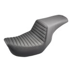 Selle saddlemen (coutures plisses avant) harley davidson dyna 12 - 17