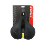 Selle v�lo femme newton ergonomic gel noir / jaune