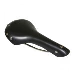 Selle vlo fixie cuir noir
