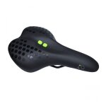 Selle vlo newton confort density line gel noir / vert