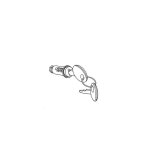 Serrure shad pour top case sh59x / sh58x / sh50 / sh49 / sh48