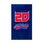 Serviette de plage fabio quartararo 20 el diablo blanc / rouge / bleu