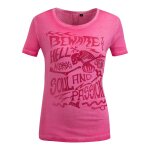 T - shirt femme acerbis sp club rush rose - xs